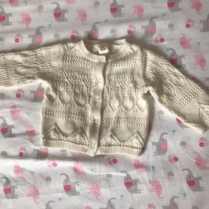 Baby girl cardigan!